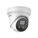 Hikvision DS-2CD2386G2-ISU/SL (2.8 mm) (C) Turret Surveillance Camera with 8 Megapixels, up to 30 m Lighting, Professional Surveillance Camera, Acusense Camera with False Alarm Filter, Pack of 1