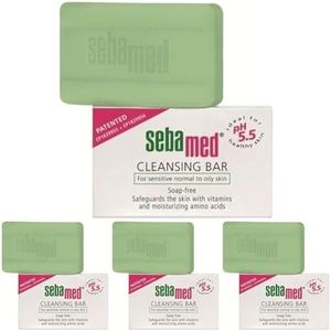 Sebamed Cleansing Bar For Sensitive And Problematic Skin, 100Gm (Pack of 4)