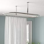 Luxury 45x25 Inch Oval Shape Shower