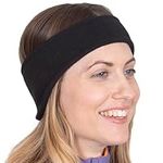 OutdoorEssentials Fleece Headband - Winter Ear Muffs for Women, Sports Running Headbands