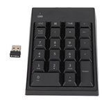 Number Pads,2.4GHz 22 Keys Delay Free Portable 2.4 GHz Financial Accounting Number Keyboard Portable USB Numeric Keypad for Laptop,Computer, Desktop, PC,Notebook (Black)