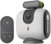XbotGo Chameleon AI Powered Sports Action Camera, Sports Gimbal Tracking System with Team and Player Tracking, COMS 4K Video, 360° Rotation, 120° FOV, Live Streaming (Pearl Grey)