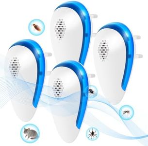 Ultrasonic Pest Repeller Plug-In 4 Pack– Effective Mouse Repellent (Defender)