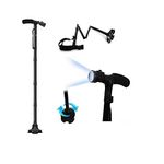 ULTIMATE MAGIC CANE Adjustable Folding & Extendable Walking Stick + LED Lights