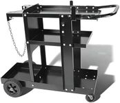 Welding Cart for Mig Welder - Table Top Cabinet With Gas Bottle Storage - Machine Equipment Plasma Cutter - Durable 400 Lbs Capacity