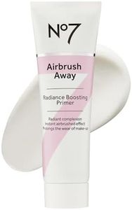 No7 Airbrush Away Radiance Boosting Foundation Primer - Illuminating Glow Primer for Seamless Makeup Application - Leaves Skin Dewy, Smooth & Radiant - Extends Makeup Wear (30ml)