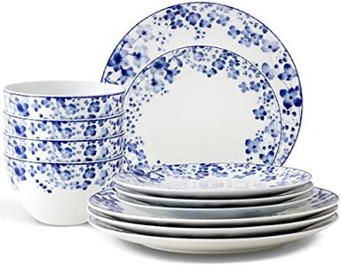 Noritake Bloomington Road 12-Piece Set in Blue/White