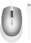 Macally USB C Mouse Wired - Comfort