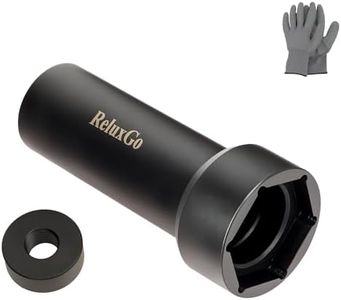 2-1/4" Mainshaft Sprocket Socket Tool with 1/2" Drive, Pulley Wrench Lock Nut Main Shaft Socket Tool for 1Harley Davidson Twin Cam, Dyna, Electra Glide, Heritage Softai, Harley Davidson Specialty Tool