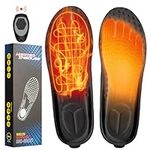 2000mAh Heated Insoles, Rechargeable Foot Warmer with Remote Control Heating Insoles for Men Women, 3 Heating Settings Winter Electric Heated Insoles (L 7-13)