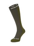 SEALSKINZ Worstead Waterproof Cold Weather Knee Length Sock | Olive | Medium