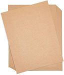 96 Pack Kraft Paper Sheets for Wedding 8.5 x 11-120 GSM Letter Size Brown Cardstock for Party Invitations, Announcements, Drawing, DIY Projects, Arts and Crafts