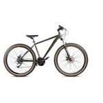 CRADIAC Alpha PRO 21 Speed 6061 Alloy Cycle 29 T 21 Speed Gear Bicycle for Men with Front Zoom Lockout Suspension & Dual Disc Brake Mountain Bike | Ideal for 15+ Years, Unisex, Frame Size : 18 inch