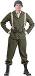 Fun Costumes Deluxe WW2 Soldier Cos