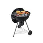 BillyOh Portable Kettle Charcoal Barbecue, Black Outdoor Picnic Camping Cooking BBQ Grill with Lid and Wheels