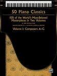 50 Piano Classics -- Composers A-G,