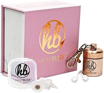 Womens High Fidelity Concert Earplugs - Small Ear Hearing Protection, Reusable Ear Plugs for Fitness, Musicians, Festivals, Nightclubs and Noise