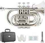 EastRock Pocket Trumpet Brass Bb Ni