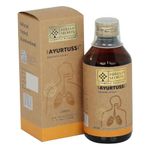 Forest Secrets Ayurtuss Cough Syrup- 200ml, Non-Drowsy Ayurvedic Cough Reliever, Fast Relief from Cough, Sore Throat & Cold (Ayurtuss- Adult (Pack of 1))