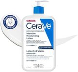 CeraVe Intensive Moisturizing Lotion with 5% Hydro-Urea & Shea Butter, for Dry to Very Dry Skin, Hydrates Itchy Skin due to Dryness. Fragrance-Free, Developed with Dermatologist, 473mL