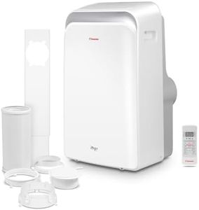 Inventor Portable Air Conditioner Magic 4-1, Powerful 9000BTU Mobile AC, Dehumidifier, Cooling, 3 fan speeds Digital Display, Remote, Window Kit, 24 Hr Timer for 217ft[Energy Class A] (WEE/MM0449AA)