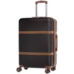 Amazon Basics Vienna Expandable Luggage Spinner Suitcase - 24 Inch, Black