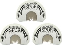 FOXPRO Ghost Spur Turkey Call Combo Pack White Includes 3 Diaphragm Mouth Calls