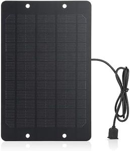 Soshine Mini Solar Panel - USB Solar Panel Charger 5v 6w with High Performance Monocrystalline for Camera,Water Pump,Small Fan,Bicycle,Power Bank,Camping Lanterns