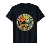 Vintage 1986 Retro 38 Year Old Gift 38th Birthday T-Shirt