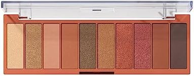 e.l.f. Perfect 10 Eyeshadow Palette, Ten Ultra-pigmented Shimmer & Matte Rose Gold Shades, Blendable Formula, Vegan & Cruelty-free, Rose Gold Sunset