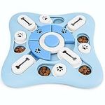 Belle Vous Dog Puzzle Slow Feeder Toy - Non-Slip Puppy Treat Dispenser Bowl for Large or Small Dogs - Interactive Dog Feeding Toy - IQ Training, Improve Brain Stimulation/Enrichment and Entertainment