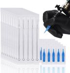 ATOMUS 100pcs Disposable Mixed Tattoo Needles 100pcs Assorted Sterilized Tattoo Needles Tips 10pcs of each-3rl 5rl 7rl 9rl 3rs 5rs 7rs 9rs 5m1 7m1 3RT 5RT 7RT 9RT 3DT 5DT 7DT 9DT 5FT 7FT