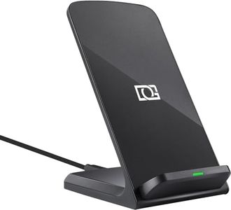 Wireless Charger Station for Google Pixel 8 | 8 Pro | Fold | 7 | 7 Pro | 7a | 6 Pro | 5 | 4 XL | 3 XL | Buds Pro, Certified 10w Fast Wireless Phone Holder Accessories Charging Stand (Black)