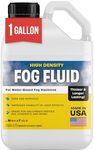 [1 Gallon] Maplefield High-Density Fog Machine Fluid - Great for Indoor and Outdoor Events - Long-Lasting Water-Based Formula - Compatible with 700+ Watt Machines - Made in USA