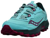 Saucony Women's, Excursion TR15 Trail Running Shoe, Aqua/Wine, 8