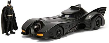 Jada 98260 1:24 1989 Batmobile w/Batman Figure-JA98260