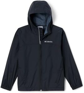 Columbia Youth Boys Glennaker Rain Jacket, 2024 Black, Medium