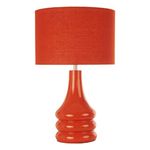 Village At Home Raj Table lamp Shade Colour: Burnt Orange