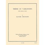 Olivier Messiaen: Theme et Variations pour violon et piano: Violin: Instrumental