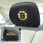 Fanmats NHL Boston Bruins Polyester Head Rest Cover