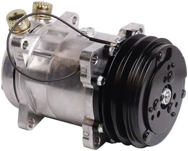 ENA Air Conditioner A/C Compressor with Clutch Compatible with Chevrolet Jeep International Harvester W3500 W7500 Tiltmaster 4400 Cherokee CJ7 Wrangler Replacement for SD508 J3741284 4798258