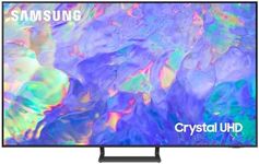 Samsung 55 Inch CU8500 4K UHD Smart TV (2023) - Air Slim Design TV With Centre Stand & Alexa Built In, 4K Crystal Processor, Object Tracking Sound, Multi View, Gaming TV Hub & Smart TV Content