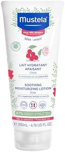 Mustela Soothing Moisturising Body Lotion for Very Sensitive Skin, Fragrance-Free, Avocado, 200 ml (Pack of 1)