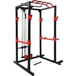 BodyTrain Professional Power Rack with Cable System