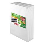ATSAMFR 4mil 100 Plus Gallon Size11x20Inch Vacuum Sealer Food Saver Bags with BPA Free,Heavy Duty,Great for Vac storage or Sous Vide Cooking