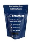 60 Black Nasal Breathing Strips – Enhanced Breathing for Athletic Performance, Snoring Relief, and Improved Sleep – Residue-Free, Comfortable & Hypoallergenic