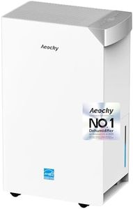 4500 Sq.Ft Energy Star 2025 Dehumidifier,AEOCKY Max 74 Pint/D(Standard 52Pint/D) Smart Compressor Dehumidifier with Drain Hose, Intelligent Humidistat,for Basement,Bedroom,Home,Bathroom