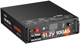 Litime 51.2V 100Ah LiFePO4 Battery 