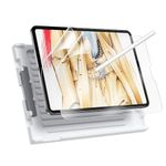 ESR Paper-Feel Screen Protector for iPad Pro 11 (2022/2021/2020), and iPad Air 5/iPad Air 4 (2022/2020, 10.9 Inch), Write and Draw Like on Paper, Face ID and Pencil Compatible, Matte Polymer, 2 Pack