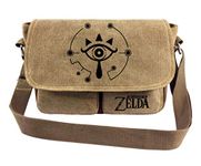 WANHONGYUE The Legend of Zelda Game Small Messenger Bags Canvas Shoulder Bag Mini Sling Bag Crossbody Bag Casual Purse 2